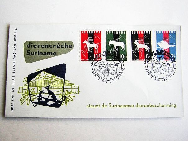 1962 Dierencreche Suriname - (5701)